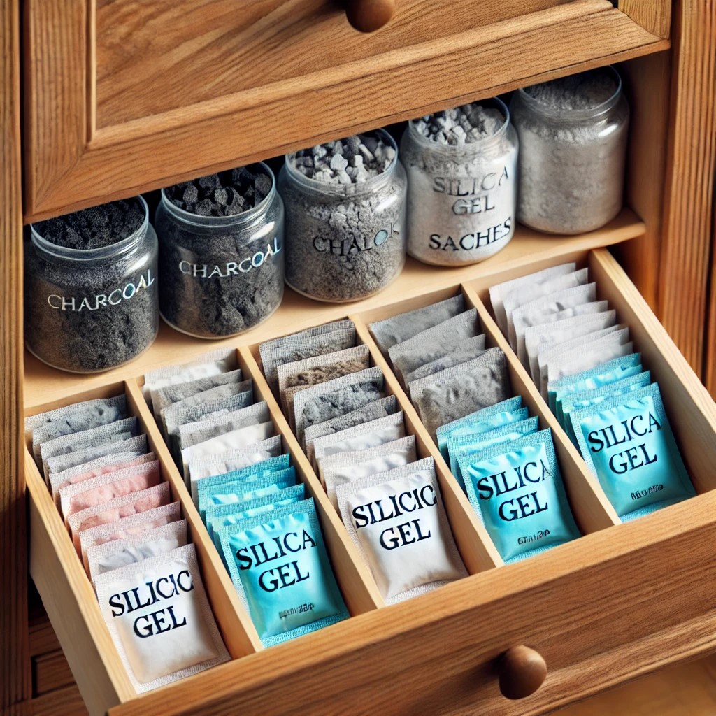 Desumidificadores naturais auxiliam a retirar o mofo dp seu armário