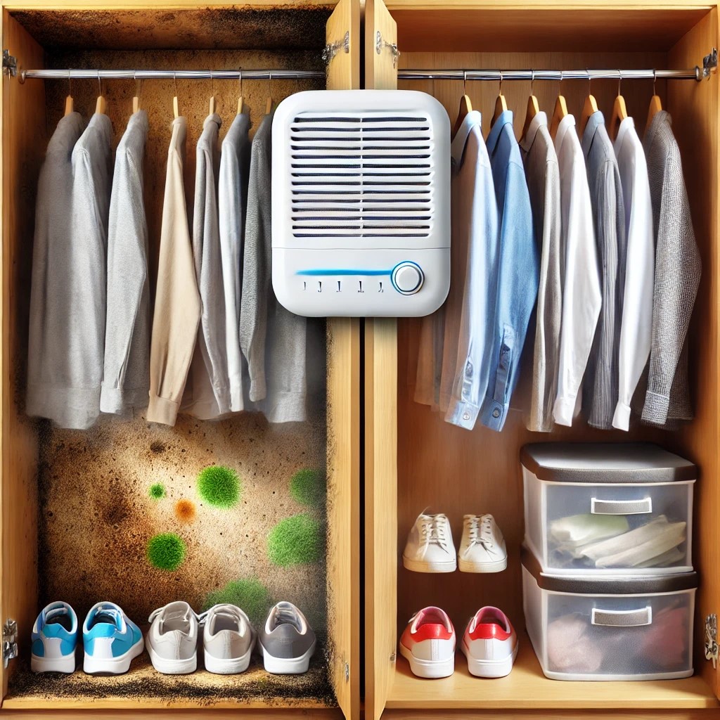 O mofo é um dos grandes problemas para a casa, ele surge devido ao excesso de umidade, ocasionando em riscos de saúde