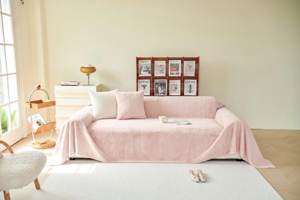 O bege é uma excelente cor que combina com o rosa para a decoração da sua casa
