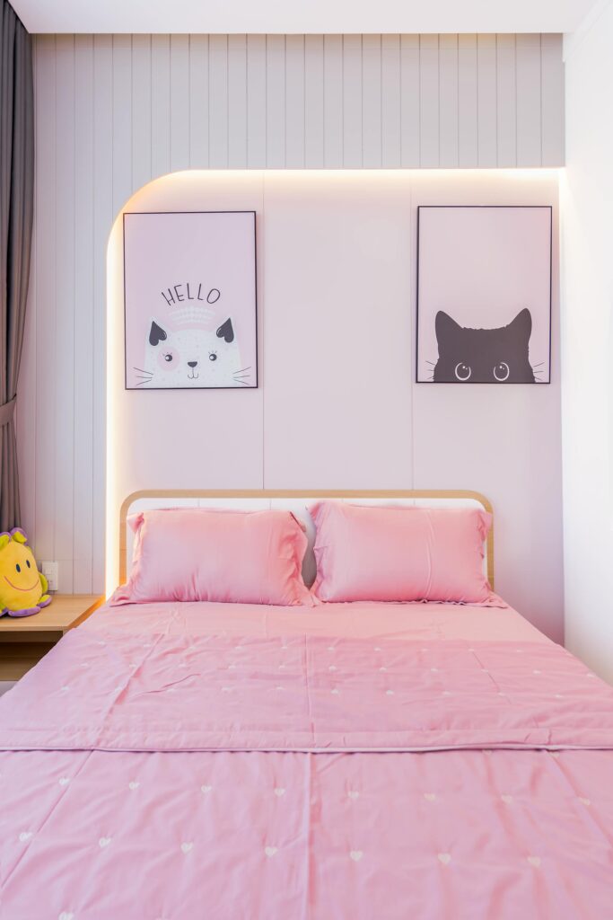 O branco é uma excelente cor que combina com o rosa para a decoração da sua casa